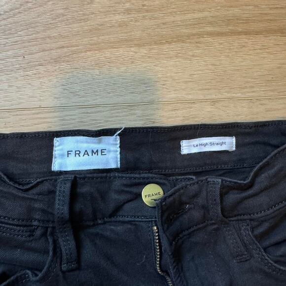 Black FRAME Jeans - Picture 1 of 4